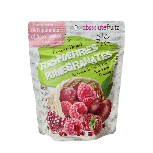 Freeze Dried Raspberries & Pomegranates