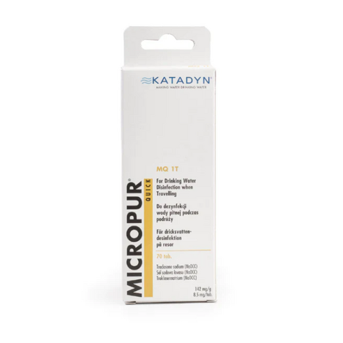 Katadyn Micropur Quick Water Purification Tablets 70 Tablets