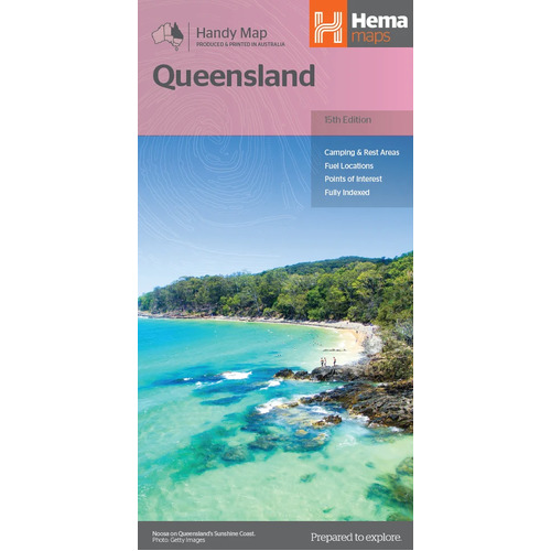 CLEARANCE Queensland Handy Map 15th Edition