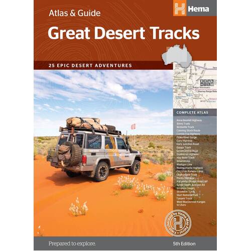 CLEARANCE Great Desert Tracks Atlas & Guide