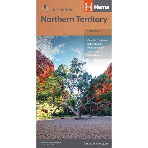 CLEARANCE Northern Territory Handy Map