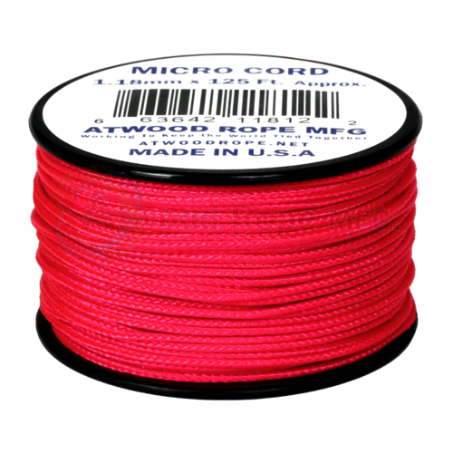 CLEARANCE Micro Cord Hot Pink
