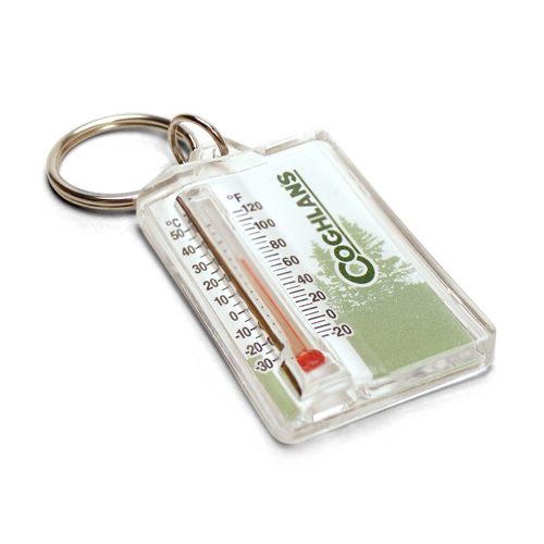 Keyring Zipper Pull Thermometer