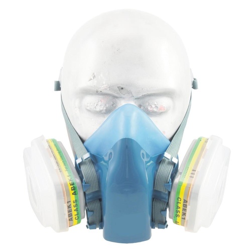 ABEK1P2 Dual Stage P2 Filter Half Mask Respirator