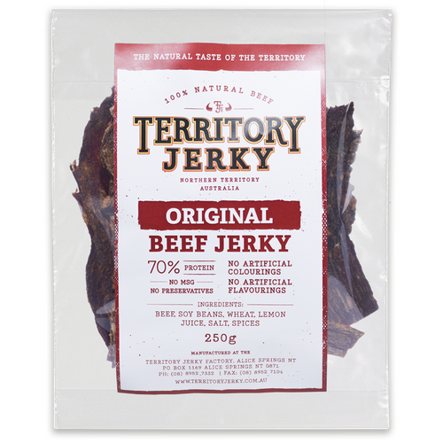 Original Beef Territory Jerky 250g