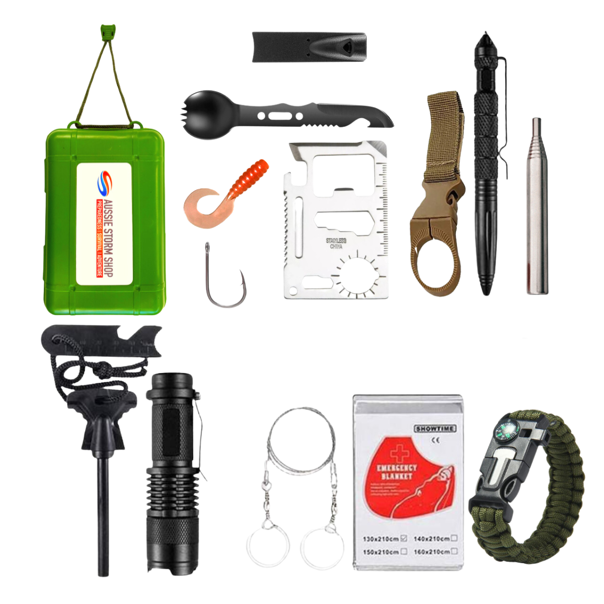 Survival Tactical Kit in Hard Case