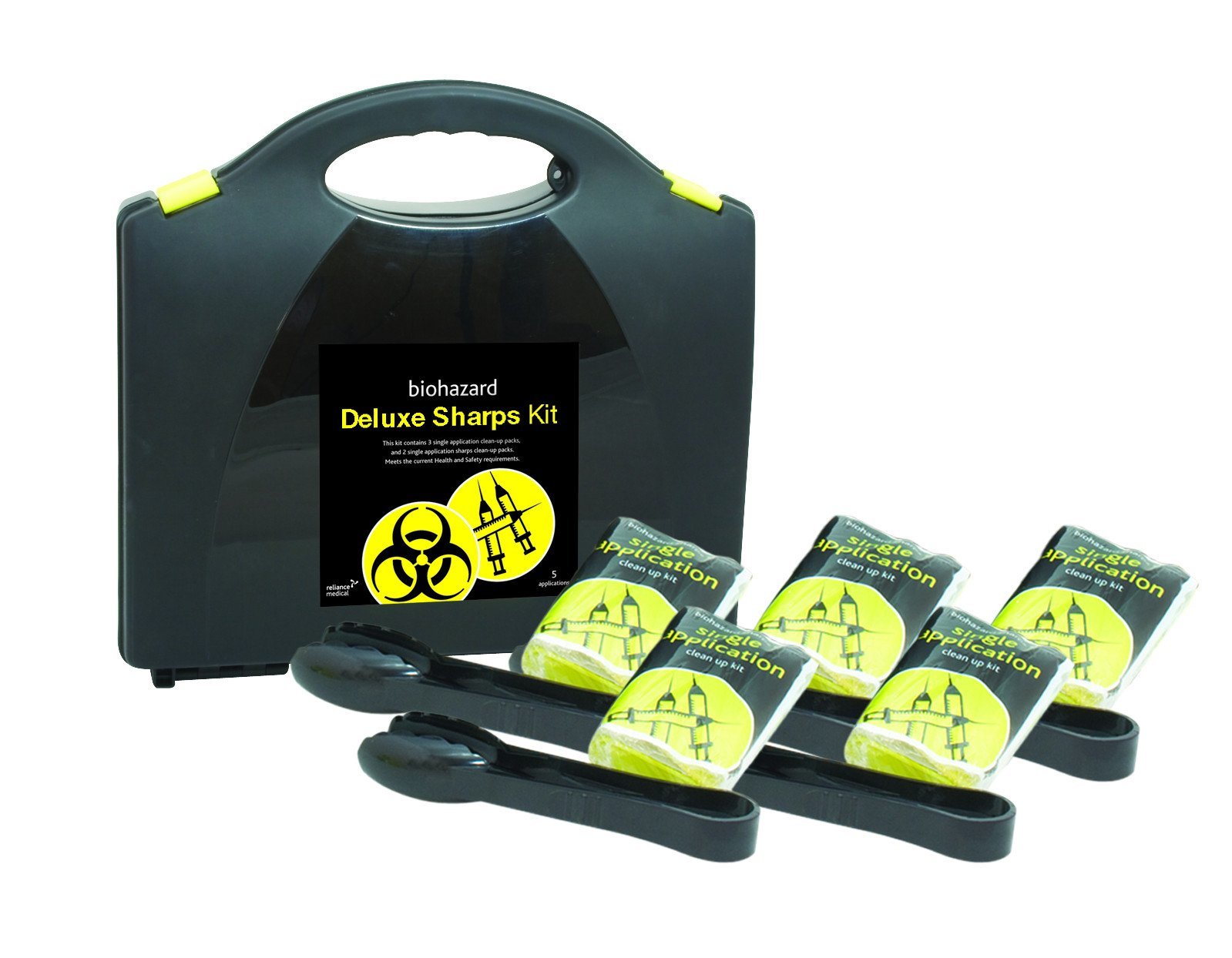 Deluxe Sharps Clean up Biohazard Kit
