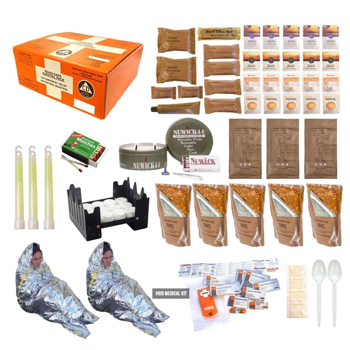 Survival Resources > Food Gathering > Emergency Fishing Kit