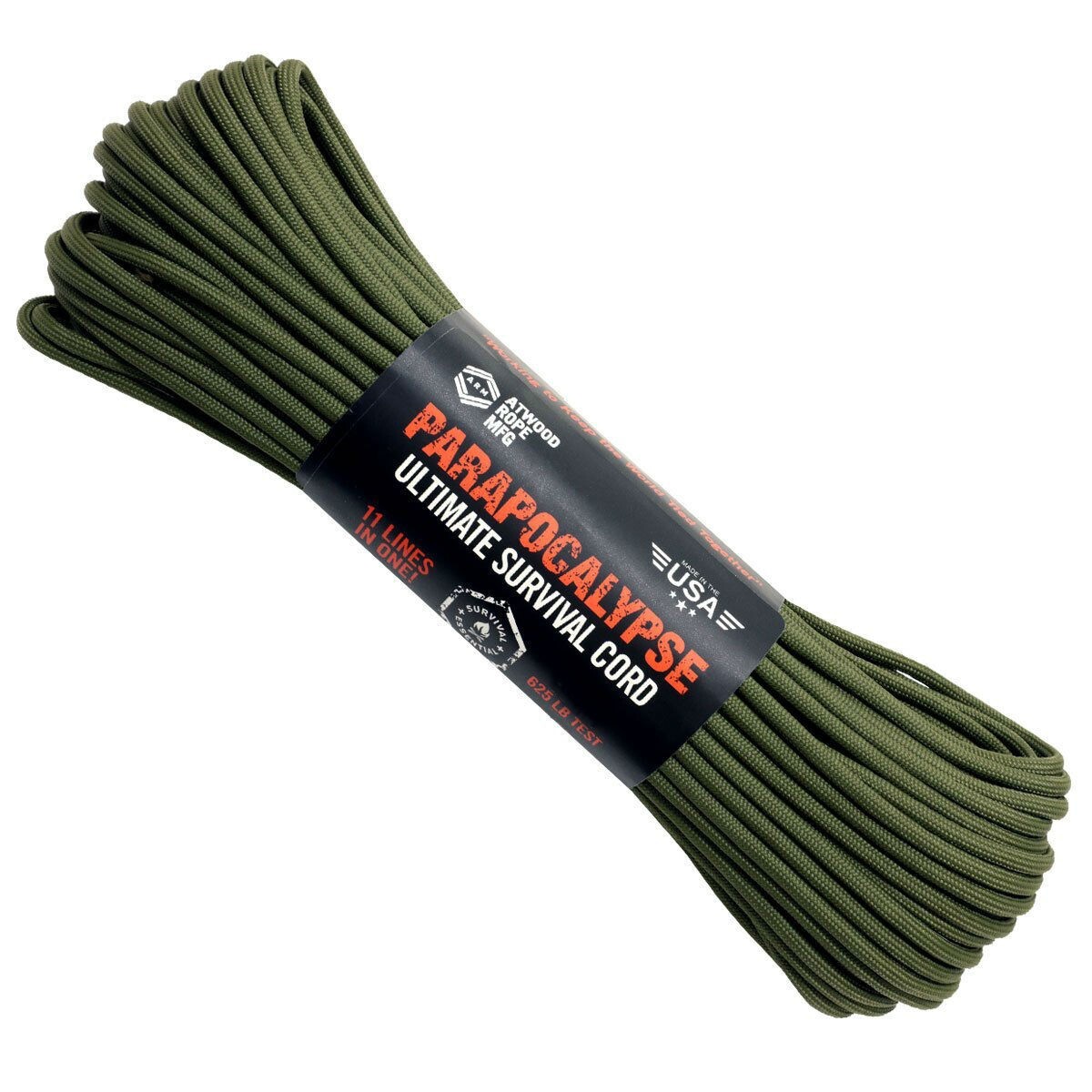 Parapocalypse Ultimate Kevlar Dyna X Paracord OD Green