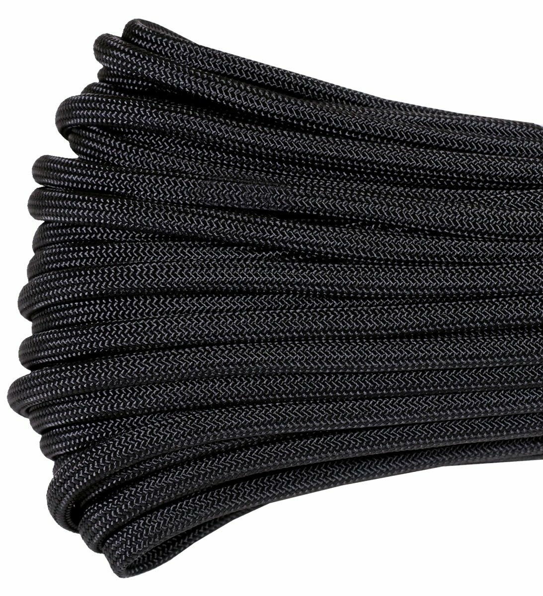 Mil-Spec Tactical Black Paracord 550 (100ft) MADE IN USA