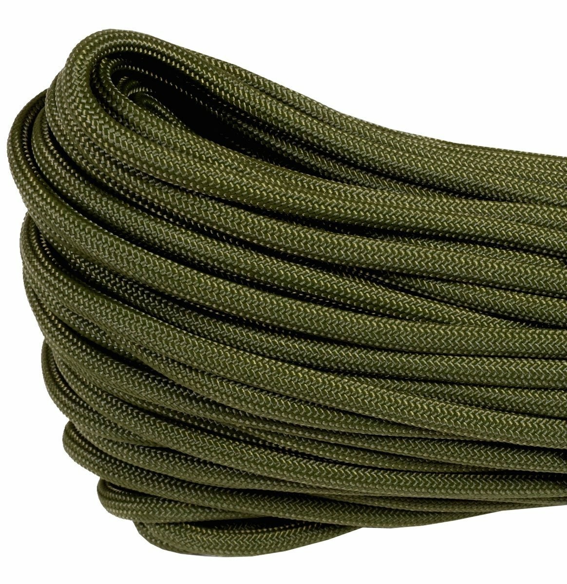 Mil-Spec Camo OD Green Paracord 550 100ft 7 strand MIL-C-5040H