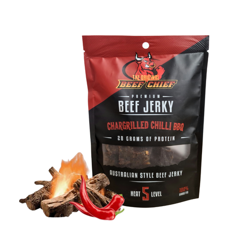 Chargrilled Chilli BBQ Beef Jerky 50g