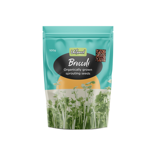 Broccoli Organic Sprouting Seeds 100g