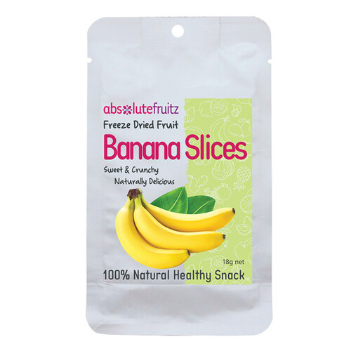 Freeze Dried Banana Slices 18g