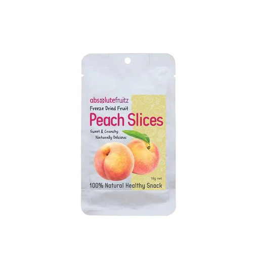 Absolute Fruitz Freeze Dried Peach Slices 18g