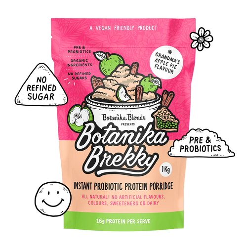 Brekky Probiotic Porridge Grandma's Apple Pie Flavour 60g