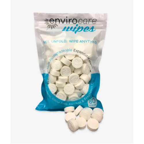Envirocare Expandable Wipes 80 Packs