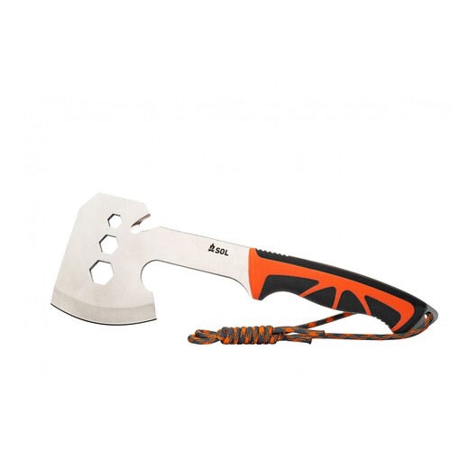 SOL Stoke Camp Hatchet with Flint Fire Starter