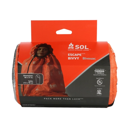 AMK SOL Escape Bivvy Orange – Breathable Emergency Shelter