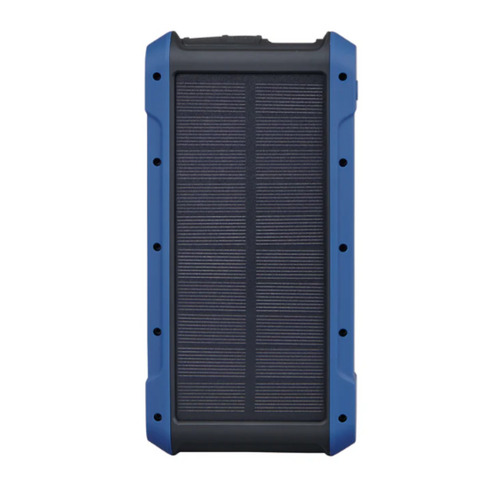 Solar Power Bank 20,000mAh w/ LED Flashlight