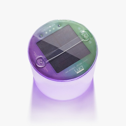 CLEARANCE Luci Colour Inflatable Solar Rechargeable Light Lantern