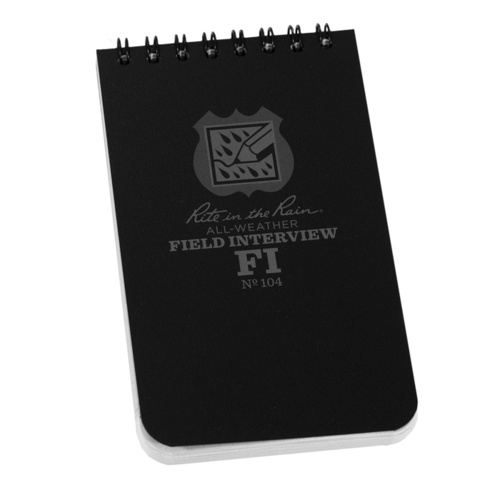 Rite in the Rain Police Field Interview All Weather Notebook