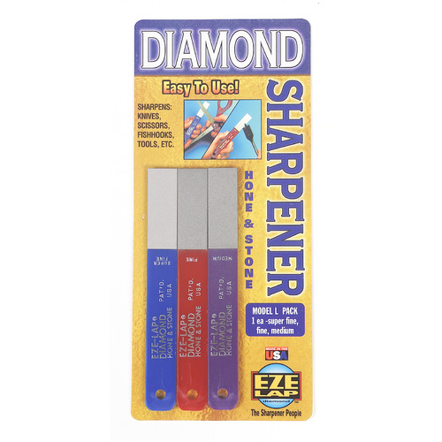 Eze-Lap Diamond Sharpener 3 Pack