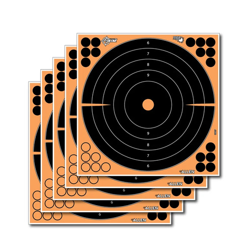 Adhesive Bullseye Target 5 Pack with 22 Pasters
