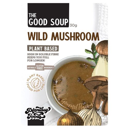 Plant-Based Wild Mushroom Soup 30g