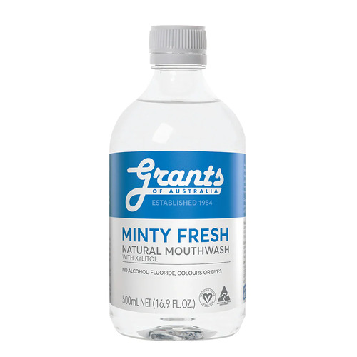 Mouthwash Natural Minty Fresh