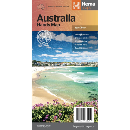 Australia Handy Map 12th Edition