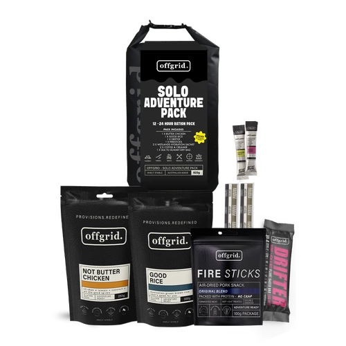OffGrid Solo Adventure Pack in Dry Bag
