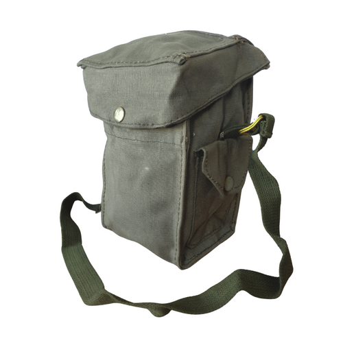 Canvas Army Engineers Shoulder/Belt Pouch OD Green