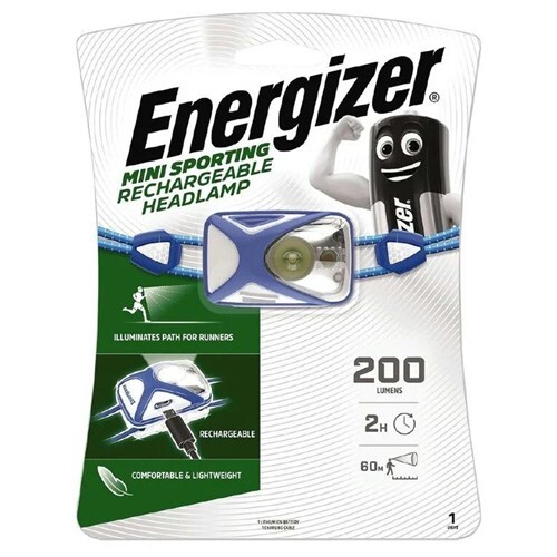 Energizer Sporting Rechargeable Headlamp 200 Lumen