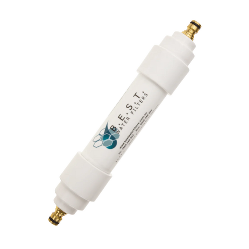 CLEARANCE B.E.S.T. Caravan Water Filter w/ Brass Connections