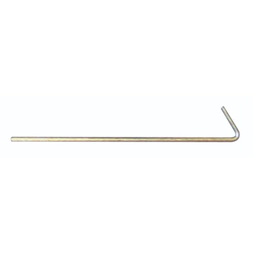 Galvanised Steel Tent Peg 225mm x 6.3mm SMALL
