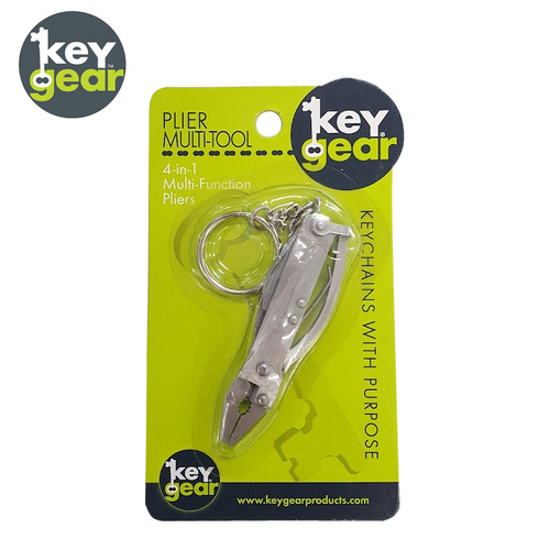 4-in-1 Plier Keychain Multi-Tool