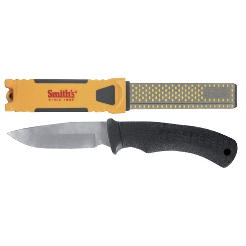 Smith's Sharpener & Knife Combo Kit