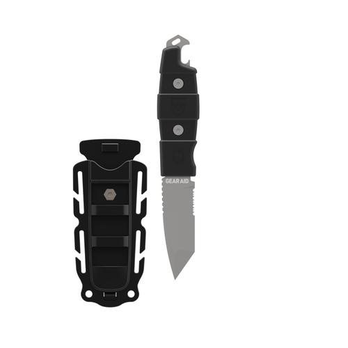 Kotu Tanto Titanium Coated Survival Knife Black