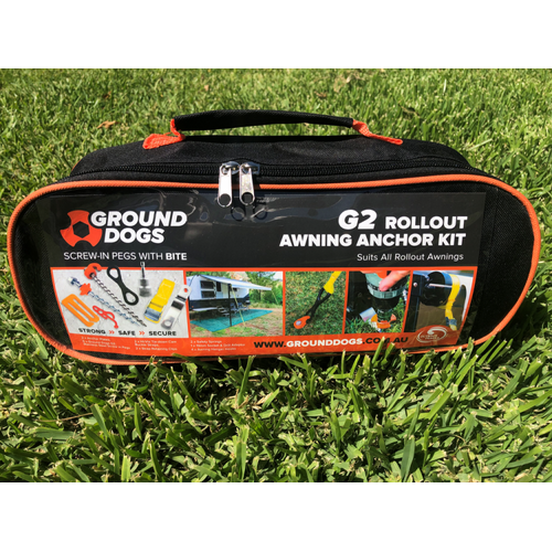 Ground Dog G2 Rollout Awning Anchor Kit