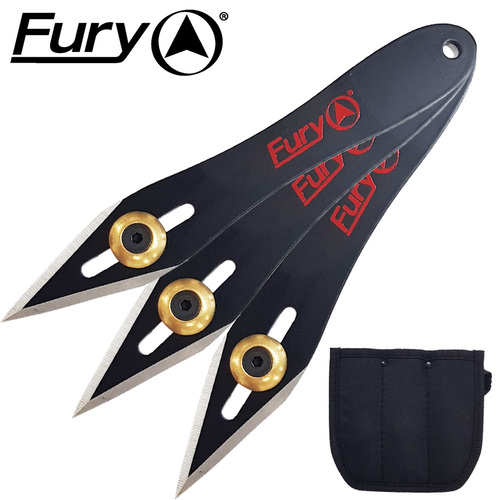 Fury Ninja Adjustable Throwing Knife Set