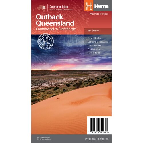 Outback Queensland Map