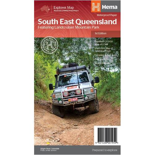 South East Queensland Explorer Map Incl. Landcruiser Mountain Park