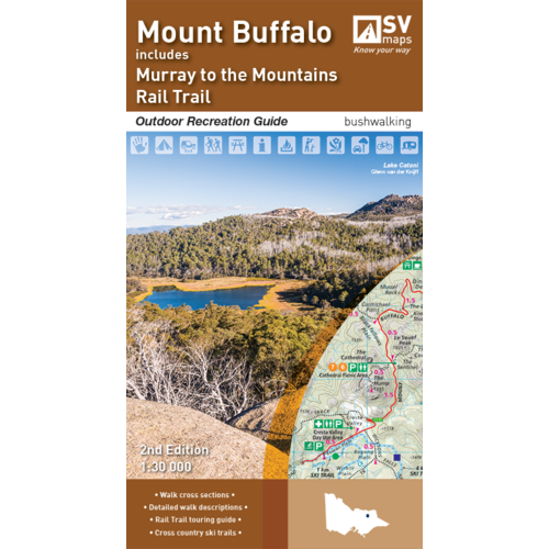 Mount Buffalo Map & Recreation Guide