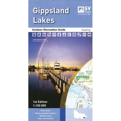 Gippsland Lakes Outdoor Recreation Map