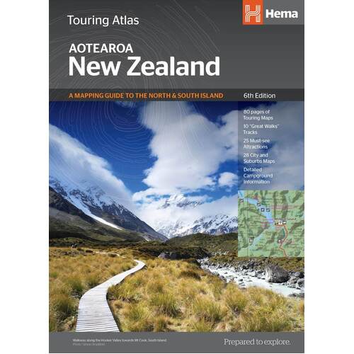 New Zealand Aotearoa Touring Atlas