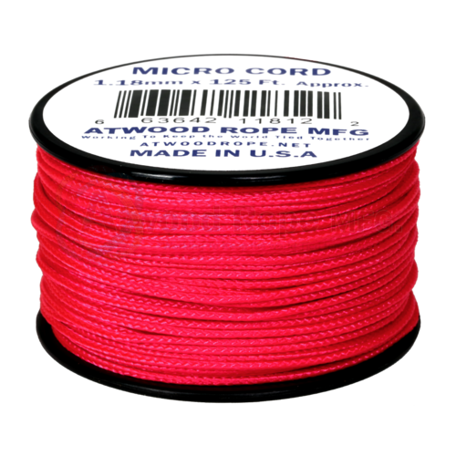 CLEARANCE Micro Cord Hot Pink