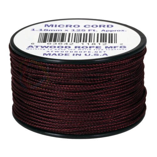 Micro Cord Maroon