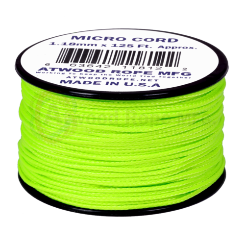 Micro Cord Neon Green