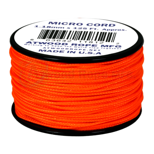 Micro Cord Neon Orange